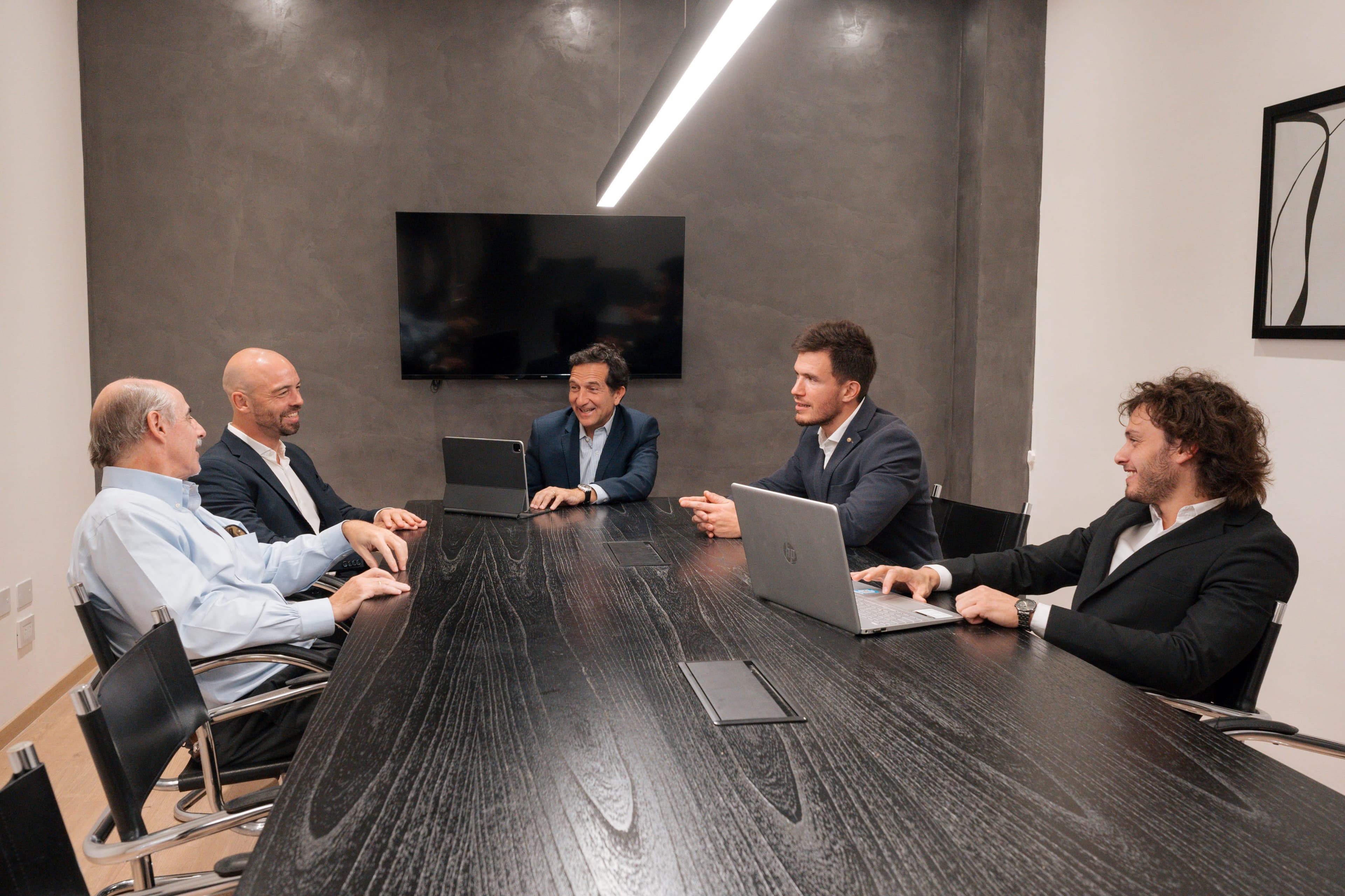 Imagen de nuestro equipo trabajando